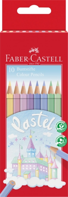 Faber-Castell Pastel Colored Pencils Set