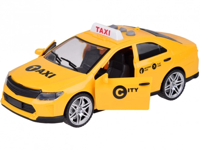 Interactive Taxi Toy with Light and Sound