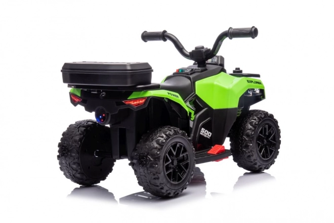 Quad per bambini a batteria verde