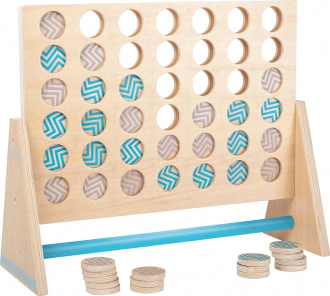 Wooden Game Connect Four XXL