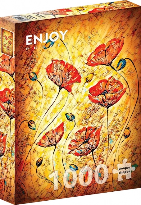 Enjoy Puzzle Poppies 1000 Pieces