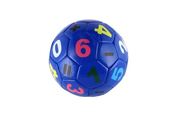 Small Junior Inflated Leather Soccer Ball 15cm Assorted Colors