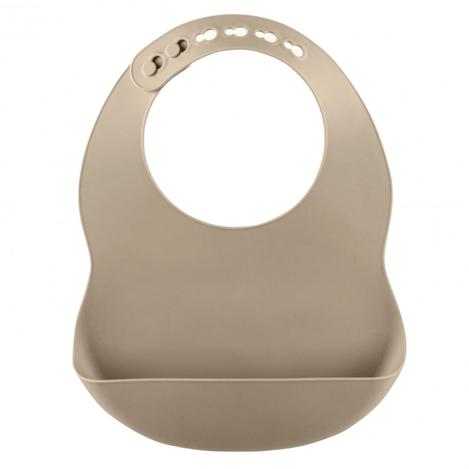 Silicone Bib Sand Beige