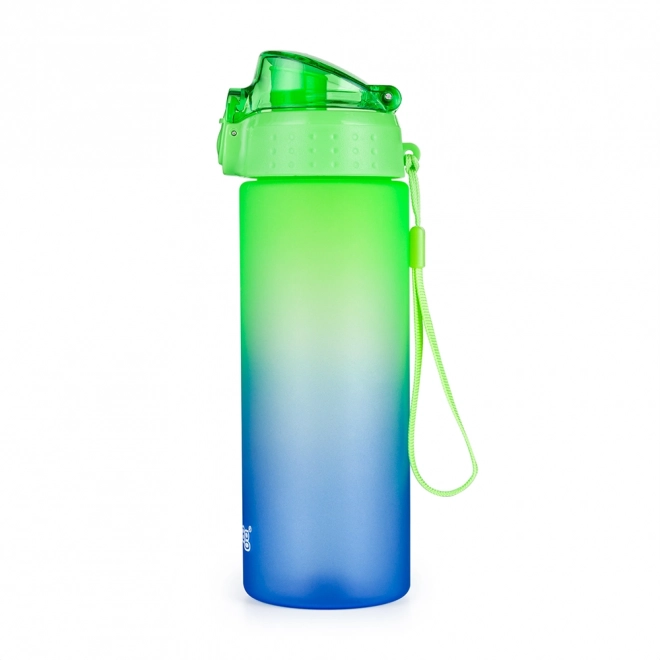 Reusable Ombre Water Bottle 600ml - Blue-Green