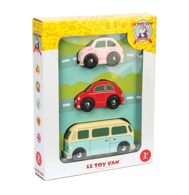 Le Toy Van Retro Toy Car Set