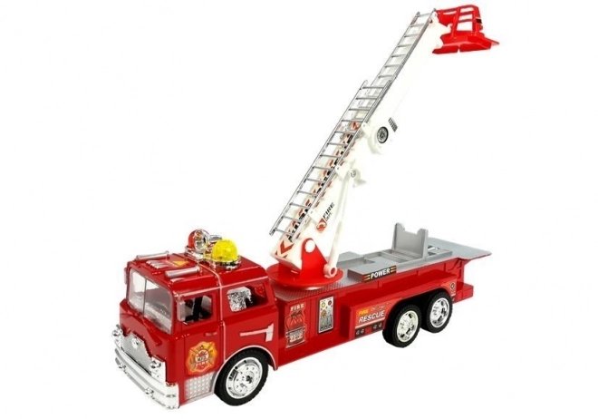 Fire Truck with Extendable Ladder