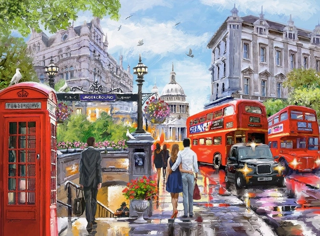 Spring in London Puzzle 2000 Pieces