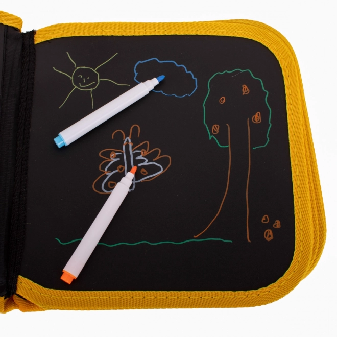 Portable Chalkboard Notebook in Bear Design