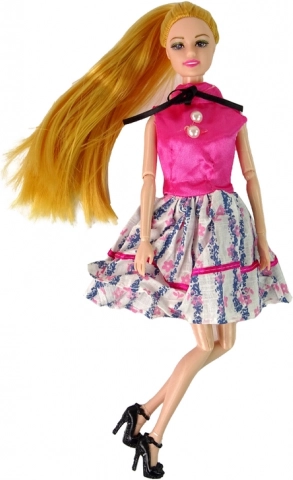 Stylish doll with movable joints