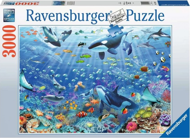 Ravensburger Puzzle Colorful Underwater World 3000 Pieces