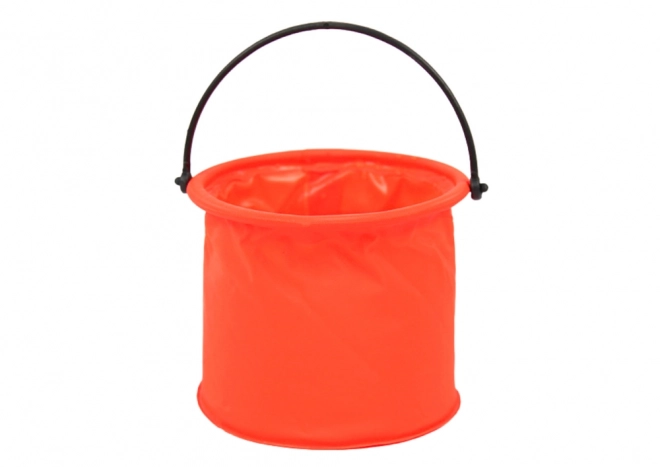 Foldable Multifunctional PVC Water Bucket Orange