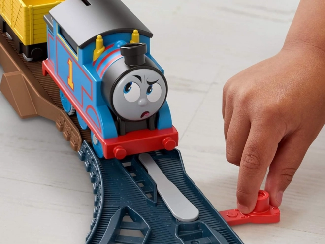 Thomas & Friends Set with Motorized Engine and Crane