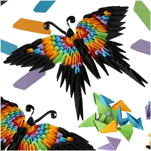 Alexander set creativo Origami 3D farfalla