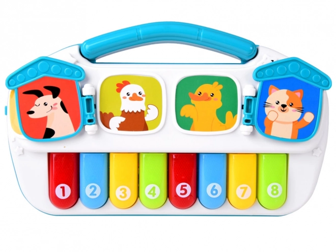 Colorful Musical Animal Piano