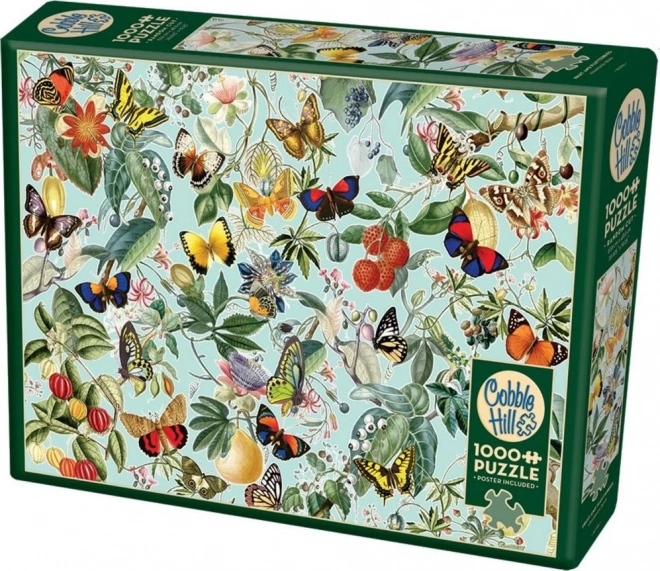 Cobble Hill Puzzle Fruits and Butterflies 1000 Pieces