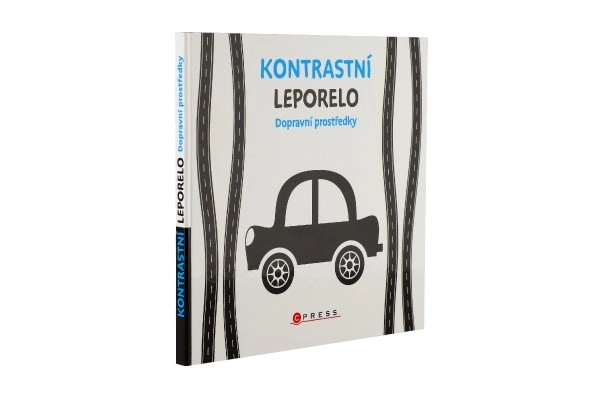 Contrast Board Book of Vehicles for Babies