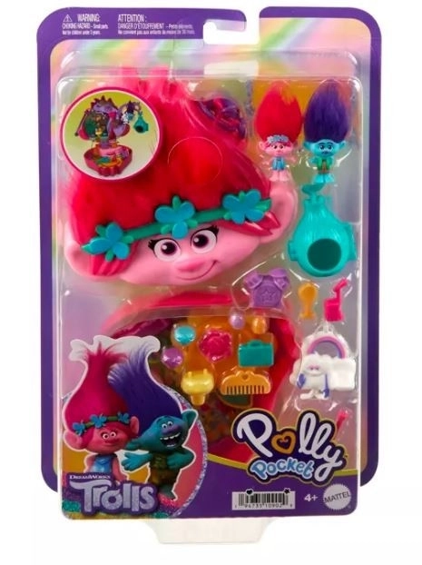 Polly Pocket Trolls Poppy's Foldable House