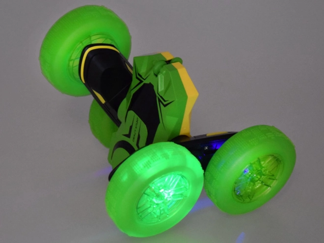 Remote Control 360 Stunt Car with Glowing Wheels