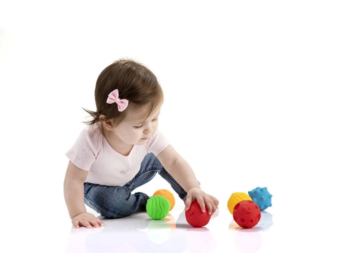 Pastel Smiley Sensory Balls Set