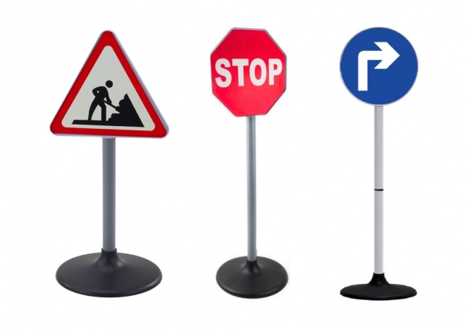 Educational Set Large Traffic Signs