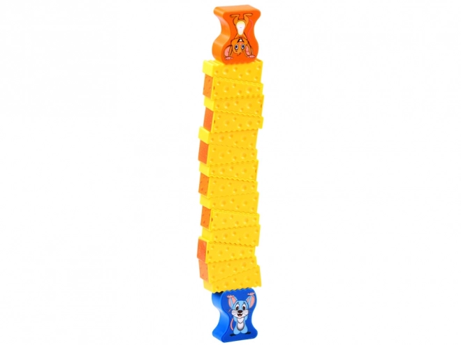 Mouse Cheese Tower Skill Game