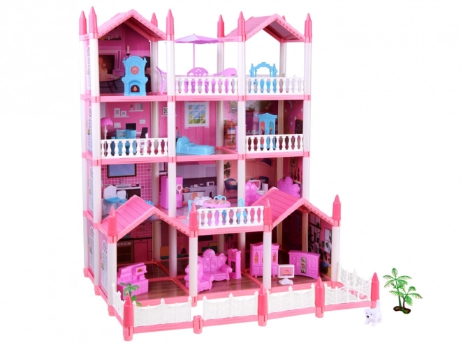 Luxury Dollhouse with Furniture Set