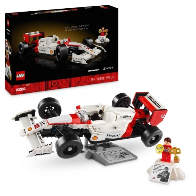 Lego Icons McLaren MP4/4 & Ayrton Senna Set