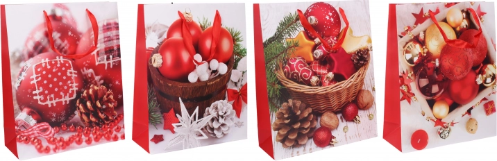 Christmas Gift Bag M 26 × 32 × 10 cm
