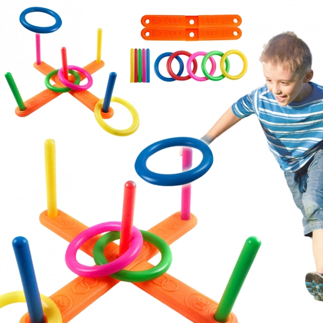 Colorful Ring Toss Game