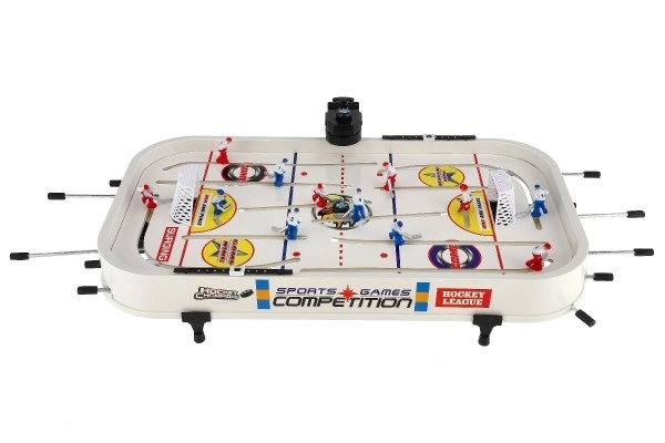 Table Hockey Game with Metal Rods