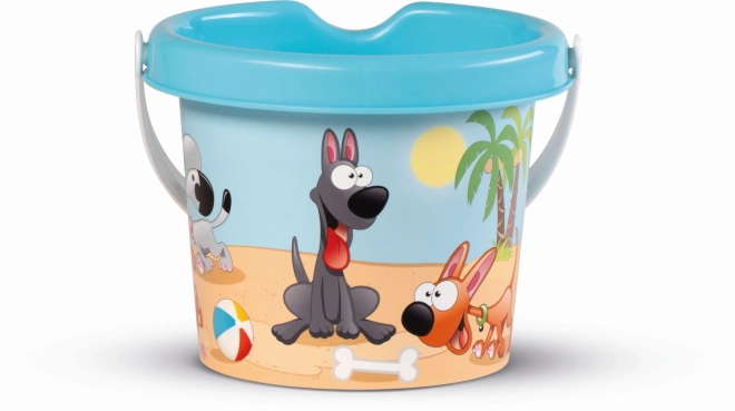 Playful Puppy Sand Bucket