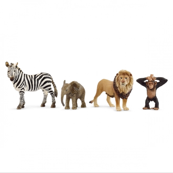 Wild Life African Animals Figurine Set