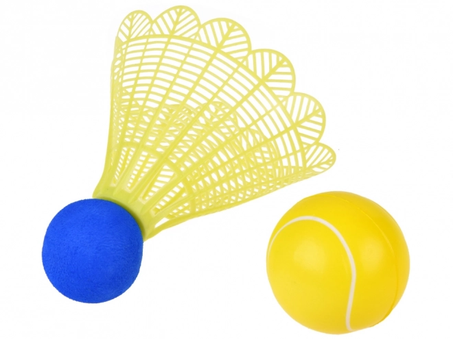 Badminton and Foam Tennis Set