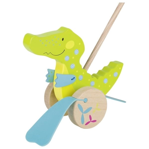 Push Along Crocodile Toy