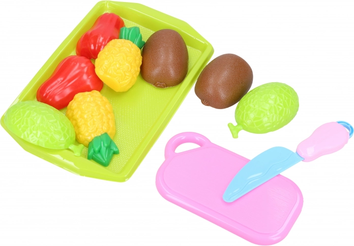 Obst-Schneideset mit Tablett 21 × 14 cm