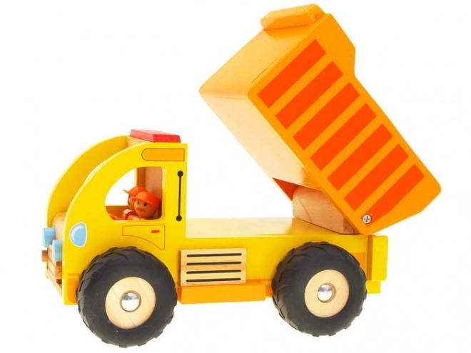 Wooden Dump Truck Toy