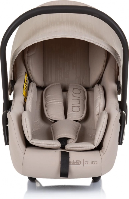 Chipolino Car Seat Aura I-Size 40-85cm Macadamia