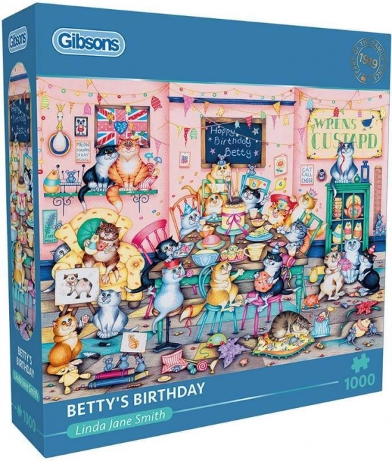 Gibsons Puzzle Betty's Birthday 1000 Pieces