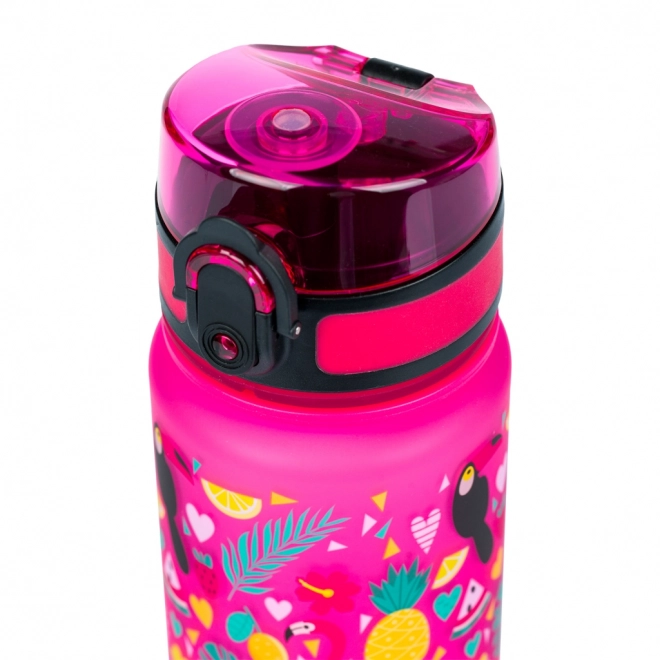 Baagl Tritan Drink Bottle Flamingo Design