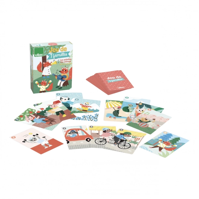 Animal Families Card Game