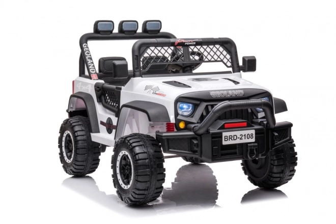 Electric Ride-On Jeep Geoland 24V 4x4 White