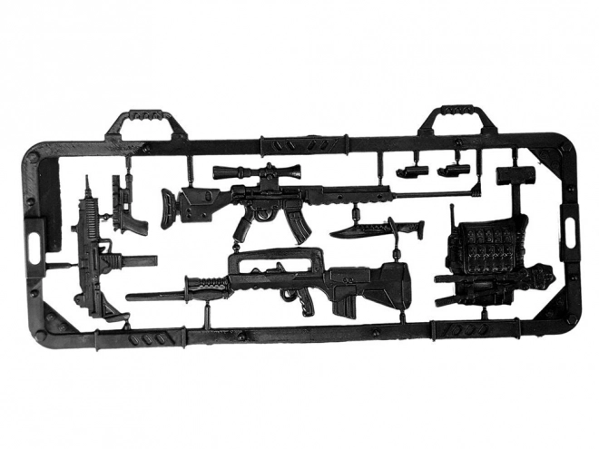 Military Toy Set with Large Aircraft and Accessories