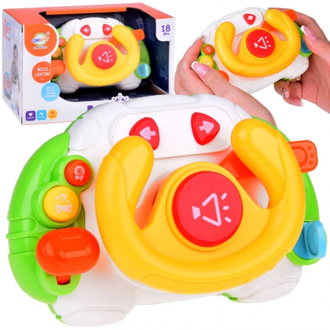 Interactive Sensory Steering Wheel Toy for Kids