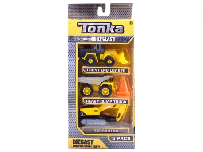 Construction Machines Tonka Vehicles Set