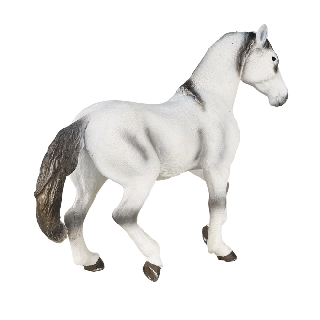 Mojo Andalusian Gray Horse Figurine