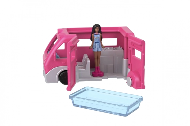 Barbie miniatűr barbieland lakókocsi játékkészlet