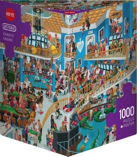 Puzzle Casinò caotico 1000 pezzi