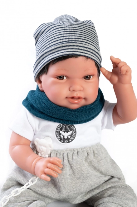 Realistic Baby Doll with Soft Cloth Body