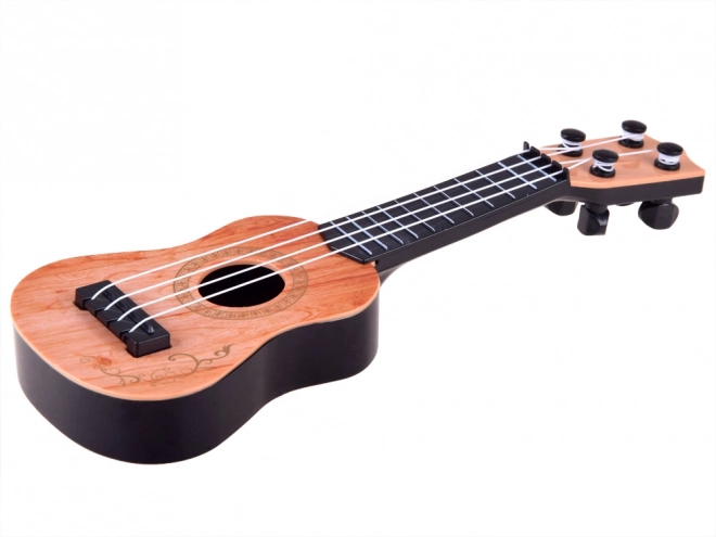 Mini Ukulele Guitar for Kids – Light Brown