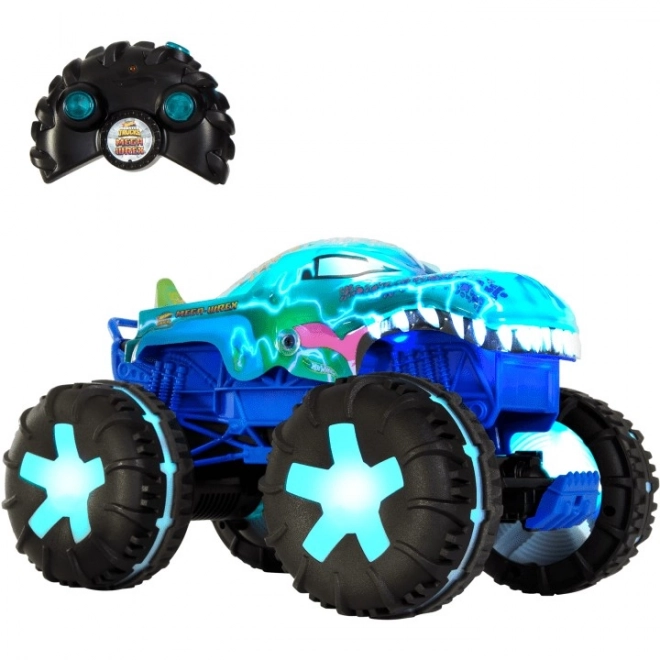 Hot Wheels Monster Trucks Mega-Wrex Remote Control with Lights & Sound